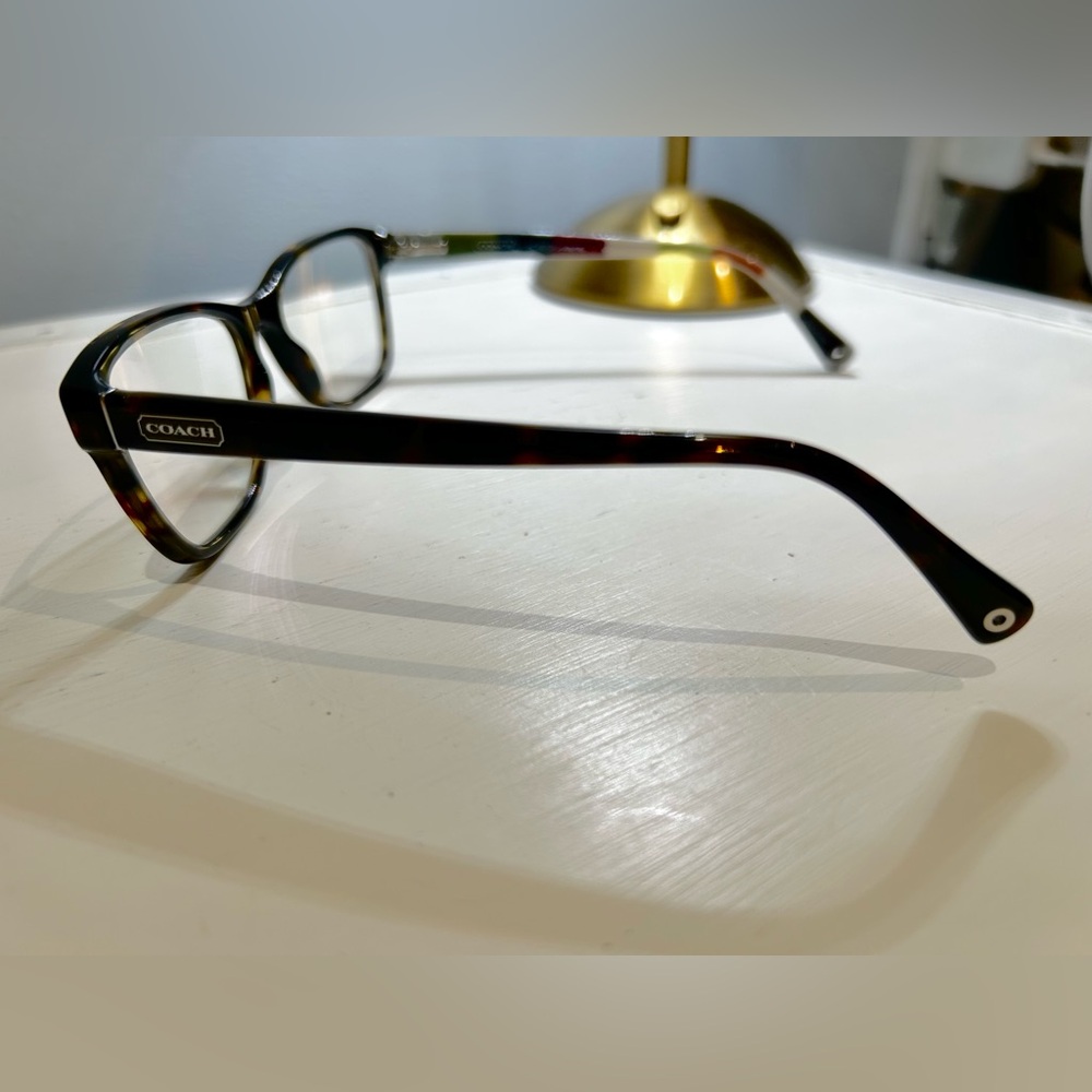 Coach Julayne Dark Tortoise Eyeglass Frames HC 6013